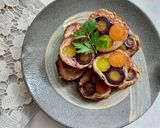 切り口がかわいいカラフル人参の肉巻き作り方5写真