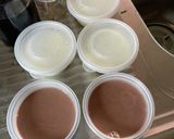 とろける牛乳寒天・フルーツ・ココア作り方6写真