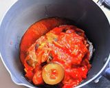 トマト煮込みでトマトクリームリゾット作り方2写真