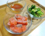 サーモンとブロッコリーの和風パスタ作り方4写真