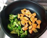 サーモンとブロッコリーの和風パスタ作り方5写真