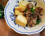 ＊たまねぎと厚揚げのすき焼き風煮＊作り方13写真