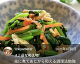 作り置きに白だし風味の彩り和え作り方16写真