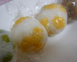 お弁当に♪枝豆・卵焼き・そぼろ三色にぎり作り方3写真