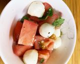 暑い日も美味しくさっぱりカプレーゼ♪作り方7写真