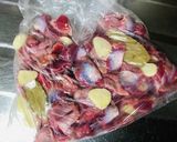 炊飯器保温で砂肝コンフィ作り方3写真