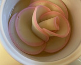 簡単　かまぼこ薔薇サラダ　ゼリー寄せ作り方9写真