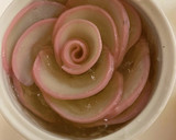 簡単　かまぼこ薔薇サラダ　ゼリー寄せ作り方10写真