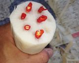 夏の涼 ナマズの刺身 洗い作り方7写真