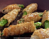 簡単♪おくらと大葉の肉巻き作り方6写真