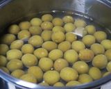 青梅の甘煮作り方5写真