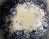 ブルーベリームースのクリームチーズ添え作り方2写真