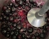 ブルーベリームースのクリームチーズ添え作り方3写真