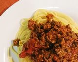 勘助辛味噌のミートソースパスタ作り方8写真