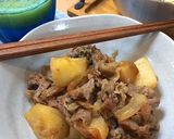 甘辛肉じゃが★牛肉玉葱簡単お弁当作り置き作り方16写真