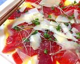 まぐろとチーズのカルパッチョダイエットに作り方8写真