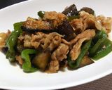 なすとピーマンと豚バラ肉の照り炒め作り方5写真
