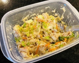 ＊余った魚と野菜炒めのリメイク春巻き＊作り方3写真