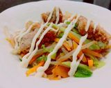 リメイク＊メンチカツの野菜炒め作り方5写真