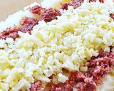 マッシュポテトとコンビーフのチーズ焼き♪作り方6写真