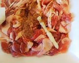 揚げない＊豚こまの中華風味からあげ＊簡単作り方4写真