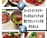 ローストビーフのホットドッグ作り方2写真