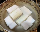 曲げわっぱ弁当　おかず5 鶏大根煮作り方2写真