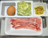豚しょうが焼きの卵とじ◎トンケイ焼き作り方1写真