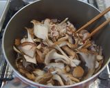 まっくろ!! きのこの真っ黒スープ作り方6写真