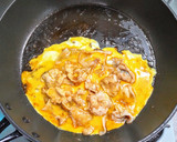 豚しょうが焼きの卵とじ◎トンケイ焼き作り方6写真