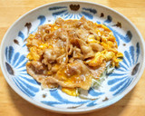 豚しょうが焼きの卵とじ◎トンケイ焼き作り方8写真