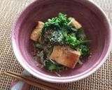 菜の花と狐のからし和え作り方4写真