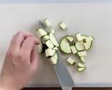 電子レンジレシピ♪鶏と野菜のオイルパスタ作り方2写真