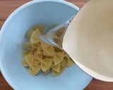 電子レンジレシピ♪鶏と野菜のオイルパスタ作り方3写真