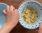 電子レンジレシピ♪鶏と野菜のオイルパスタ作り方4写真