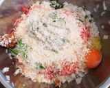 絶品☆味噌風味大葉入りハンバーグ作り方1写真
