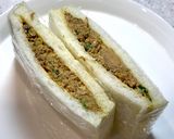 腎臓内科医考案★減塩さば味噌マヨサンド作り方5写真