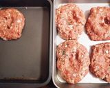 絶品☆味噌風味大葉入りハンバーグ作り方4写真
