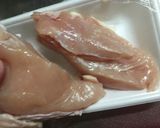 とり胸肉の中華炒め+サラダ作り方2写真
