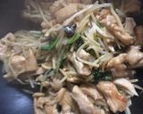 とり胸肉の中華炒め+サラダ作り方20写真