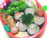 お弁当に✿仲良し枝豆くん兄弟作り方4写真