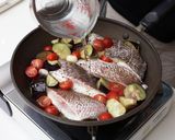 和風アクアパッツァ　すだち風味作り方5写真