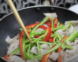 夕飯のおかず♪長芋と豚肉のオイスター炒め作り方6写真