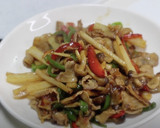 夕飯のおかず♪長芋と豚肉のオイスター炒め作り方11写真