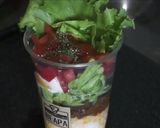 映えるカップ入り沖縄タコライス作り方8写真