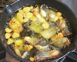 岩魚のアヒージョ作り方5写真