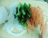 チンジャオ味噌ロースー作り方1写真