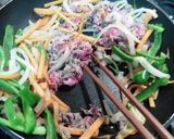 チンジャオ味噌ロースー作り方4写真