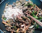 チンジャオ味噌ロースー作り方7写真
