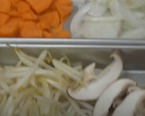 【おさらい給食】春雨とレタスのスープ作り方1写真